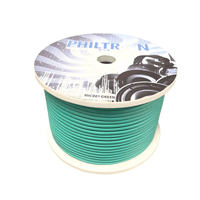 Philtron MIC001GREEN Microphone Cable Dual Screen balanced 100M Roll Green - 