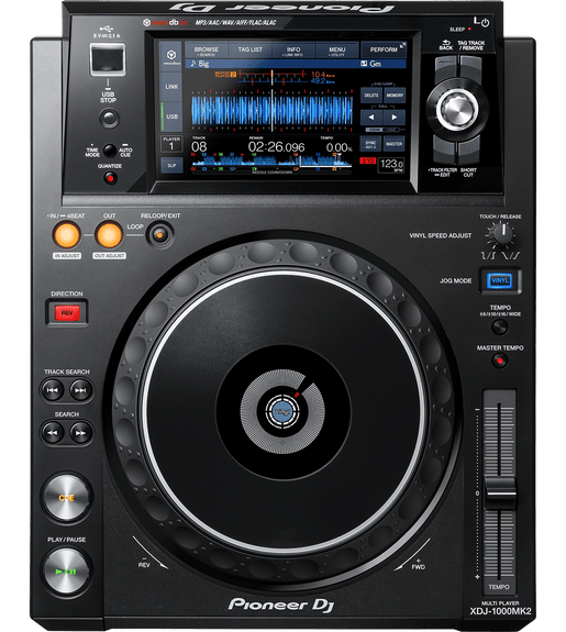 Pioneer DJ XDJ - 1000MK2 Multimedia Player - 4573201240583