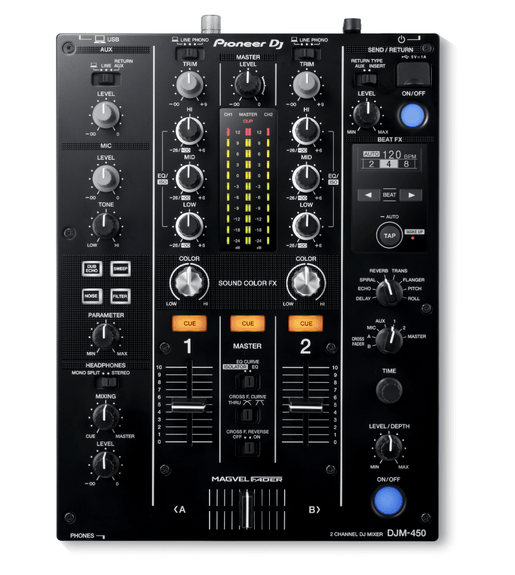 Pioneer DJM - 450 DJ mixer with Beat FX - 841300100720