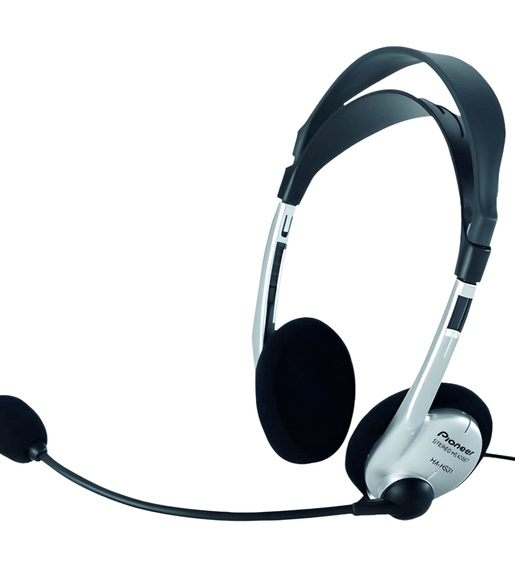 Pioneer HA - HS31 Headphone for Pc Stereo with Microphone and Volume Control - 4977729704297