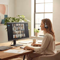 Pioneer HA - HS31 Headphone for Pc Stereo with Microphone and Volume Control - 4977729704297