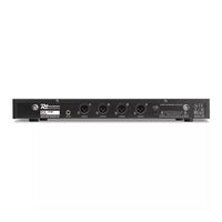Power Dynamics PD504B Quad Lapel UHF Wireless Microphone System 863–865MHz - 
