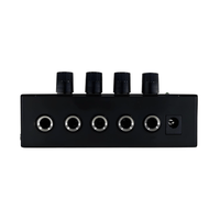 PowerWorks HA400 Compact Headphone Amplifier - 4 Channel - Black - 