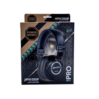 PowerWorks HPW - 2500F Multi - Purpose DJ Headphones - 