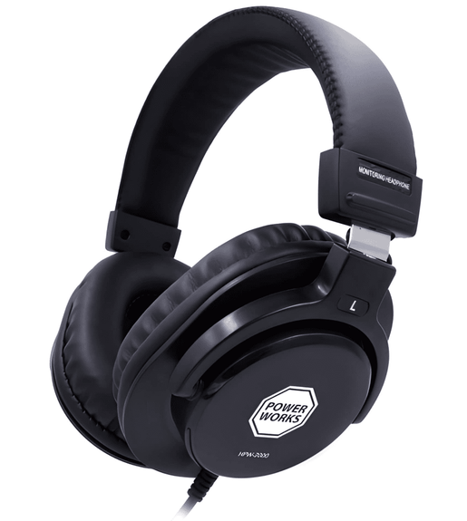 Powerworks HPW2000 Studio Closed - back Dynamic Headphone - 0793618362225