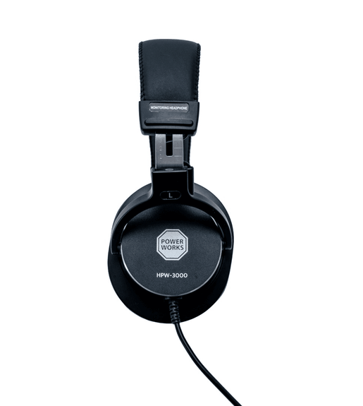 Powerworks HPW3000 Studio Closed - back Dynamic Headphone - 0793618362232
