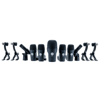 Powerworks PDMK - 7 7 Piece Drum Microphone Set - 0793618362669
