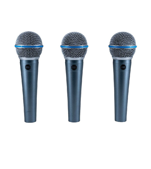 PowerWorks PW - 385 Dynamic Vocal Microphone 3 Pack - 