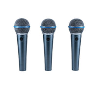 PowerWorks PW - 385 Dynamic Vocal Microphone 3 Pack - 