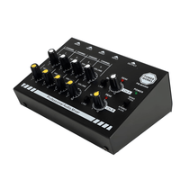 PowerWorks PW - MIX - 800 8 - Channel Mini Audio Mixer - 