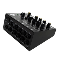 PowerWorks PW - MIX - 800 8 - Channel Mini Audio Mixer - 