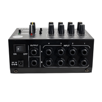 PowerWorks PW - MIX - 800 8 - Channel Mini Audio Mixer - 