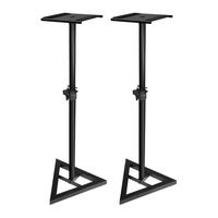Powerworks PW - MON220 Studio Monitor Stand - Per Pair - 