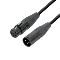 PowerWorks PW - XLR310BK 10M XLR Male to Female Speaker Cable - 