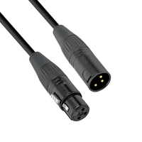 PowerWorks PW - XLR310BK 10M XLR Male to Female Speaker Cable - 
