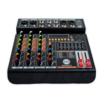 Powerworks R602BTU - 4 Channel Mixer With Bluetooth And USB - 