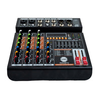 Powerworks R602BTU - 4 Channel Mixer With Bluetooth And USB - 