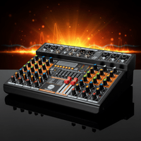 PowerWorks R902BT - USB 8 - channel Analogue Mixer - 