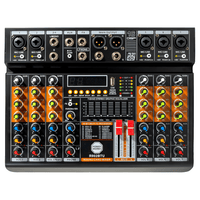 PowerWorks R902BT - USB 8 - channel Analogue Mixer - 