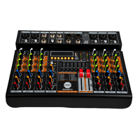 PowerWorks R902BT - USB 8 - channel Analogue Mixer - 