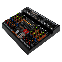 PowerWorks R902BT - USB 8 - channel Analogue Mixer - 