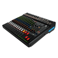 PowerWorks X2004BT - USB 8 Mono and 2 Stereo Channel Analogue Mixer - 