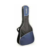 Prolok Orion 36-C012BK/B 3/4 Classical Guitar Gig Bag - Black & Blue - 