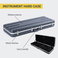 Prolok PLOK-100BA Electric Bass Guitar Hard Case (ABS Plastic) - 
