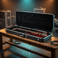 Prolok PLOK-100BA Electric Bass Guitar Hard Case (ABS Plastic) - 