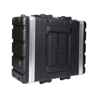 Prolok PLOK-4ABS-19 4U ABS 19-Inch Equipment Rack Flight Case - 8032496006930