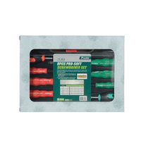 Proskit 1PK-9401 8-Piece Pro-Soft Heavy-Duty Screwdriver Set - 4710810389184