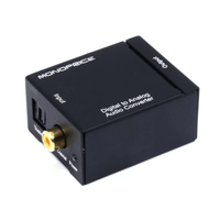 QTX 128.899TVA Digital to Analog Audio Converter (Toslink/Coaxial In to 2 RCA Out) - 