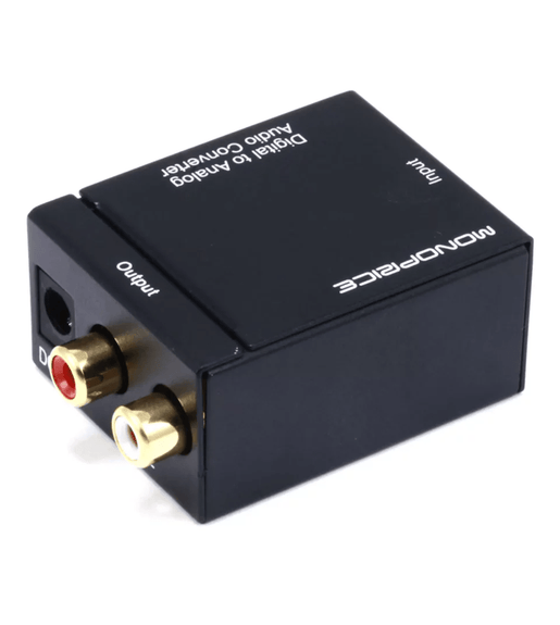 QTX 128.899TVA Digital to Analog Audio Converter (Toslink/Coaxial In to 2 RCA Out) - 