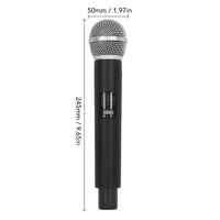 QTX 178.893QX Replacement VHF Handheld Wireless Microphone for QRPA & QXPA - 