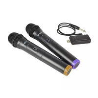 Qtx U – Mic – 863.2+864.8 Dual Handheld Microphone Uhf 863.2MHZ + 864.8MHZ - 5015972213896
