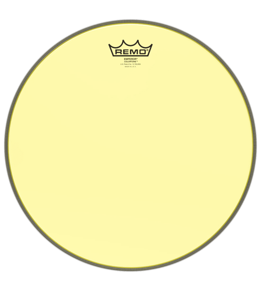 Remo BE - 0314 - CT - YE Emperor Colortone Drumhead, Yellow, 14