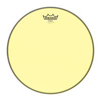 Remo BE - 0314 - CT - YE Emperor Colortone Drumhead, Yellow, 14