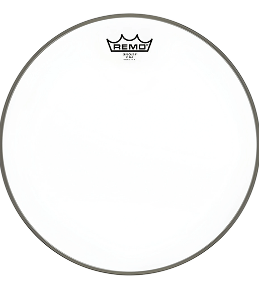 Remo EN - 0318 - BD 18″ Diplomat Clear Drumhead - 757242144367