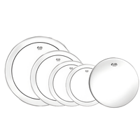 Remo EN - BA12 - PP Encore Ambassador & Pinstripe Tom Drumheads 5 Pack - 757242449813