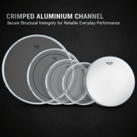 Remo EN - PS00 - PP Encore Pro Pack Clear Rock Drum - Head Pack - 757242553282