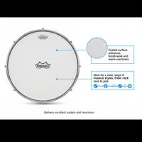 Remo EN‑1322‑P3 22″ Encore PowerStroke 3 Bass Drumhead - 757242378878