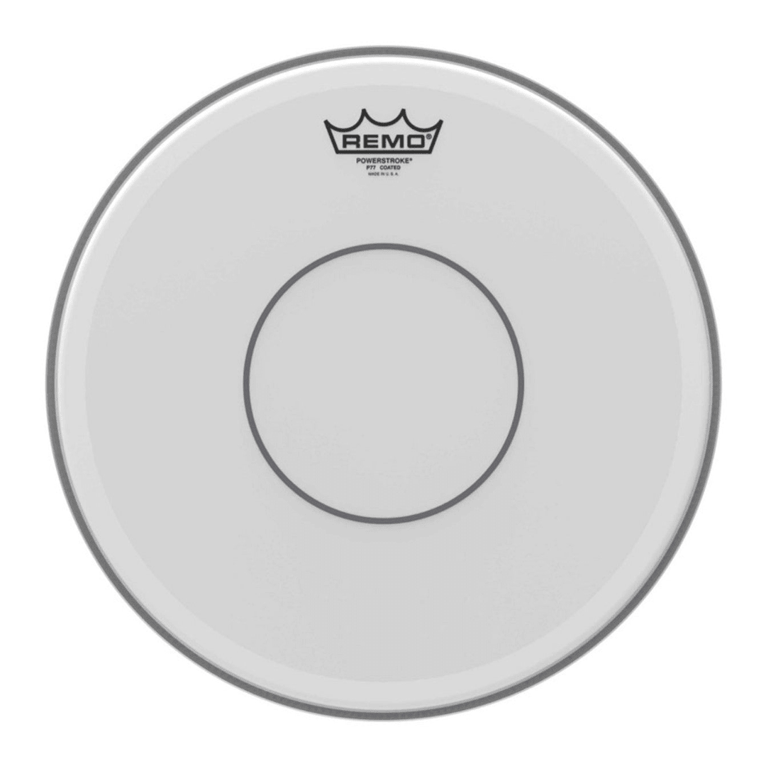 Remo P7 - 0114 - C2 77" Powerstroke Coated Clear Dot Snare Drumhead - 757242542897