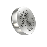 Renata CR1216 Lithium Coin Cell Battery - Pack of 1 - 785618181920