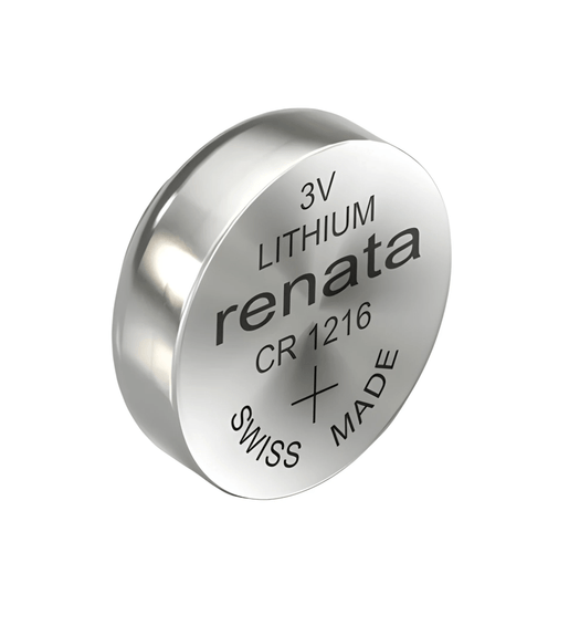 Renata CR1216 Lithium Coin Cell Battery - Pack of 1 - 785618181920