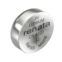 Renata CR1220 Lithium Coin Cell Battery - Pack of 1 - 0040048062738