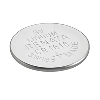 Renata CR1616 Lithium Coin Cell Battery - Pack of 1 - 785618116618