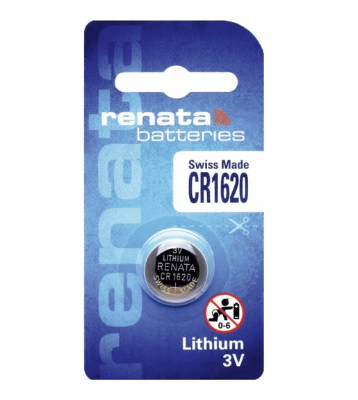 Renata CR1620 Lithium Coin Cell Battery - Pack of 1 - 785618117622