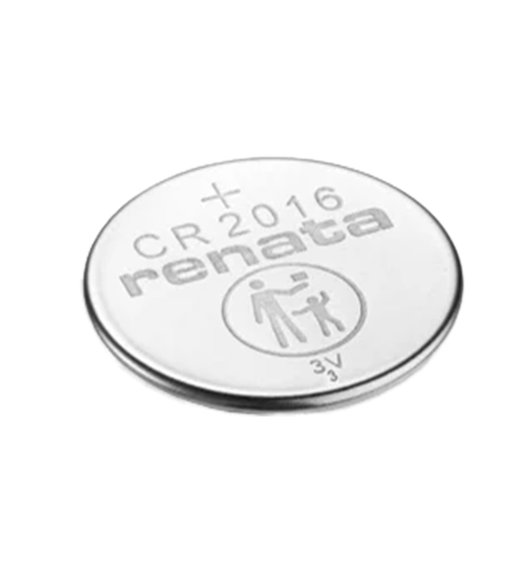 Renata CR2016 Lithium Coin Cell Battery - Pack of 1 - 785618195927