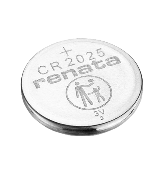 Renata CR2025 Lithium Coin Cell Battery - Pack of 1 - 5052494000689