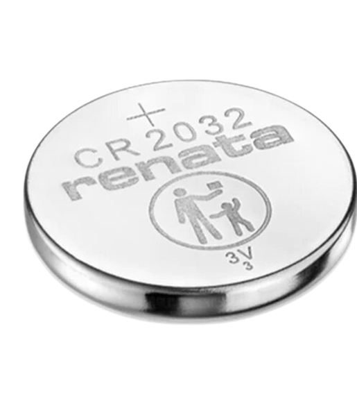 Renata CR2032 Lithium Coin Cell Battery - Pack of 1 - 078561813562